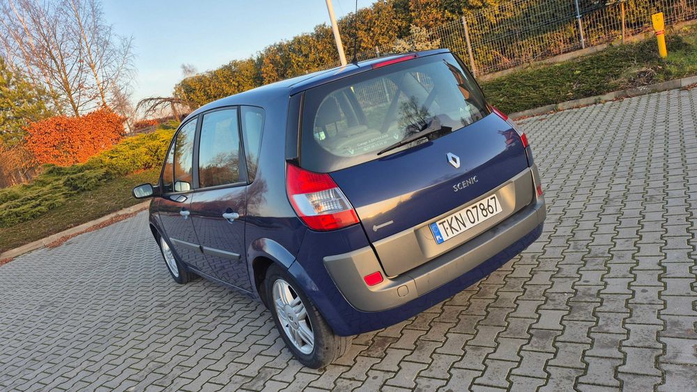 Scenic*2005r*1.9 DCi (120kM)*Climatronic*Panorama*ALU 16*1-wł.-12 lat*