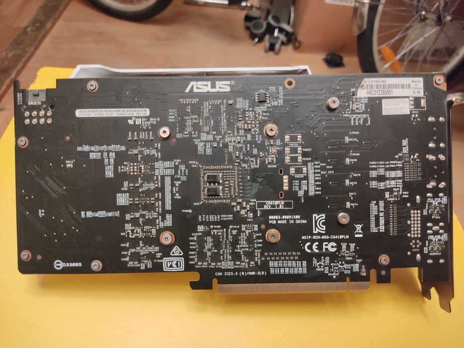 Видеокарта Inno3D GTX 1050 2Gb, Zotac GTX 560ti 2Gb, Asus GTX 1060 6Gb