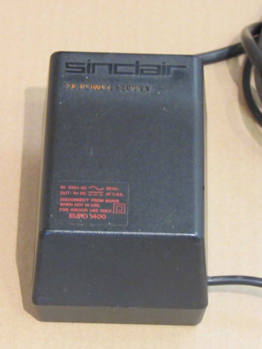Fonte de alimentação original para Sinclair Zx Spectrum 48k