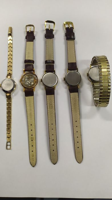 Zegarek złocony damski