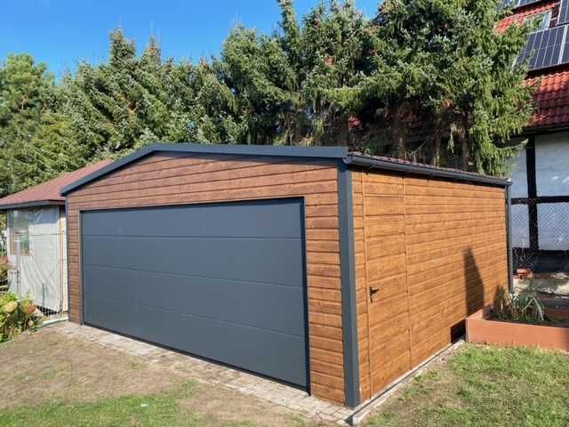 Garaż Blaszany 6x6 6x7 7x7 4x6 Blachodachówka Profil