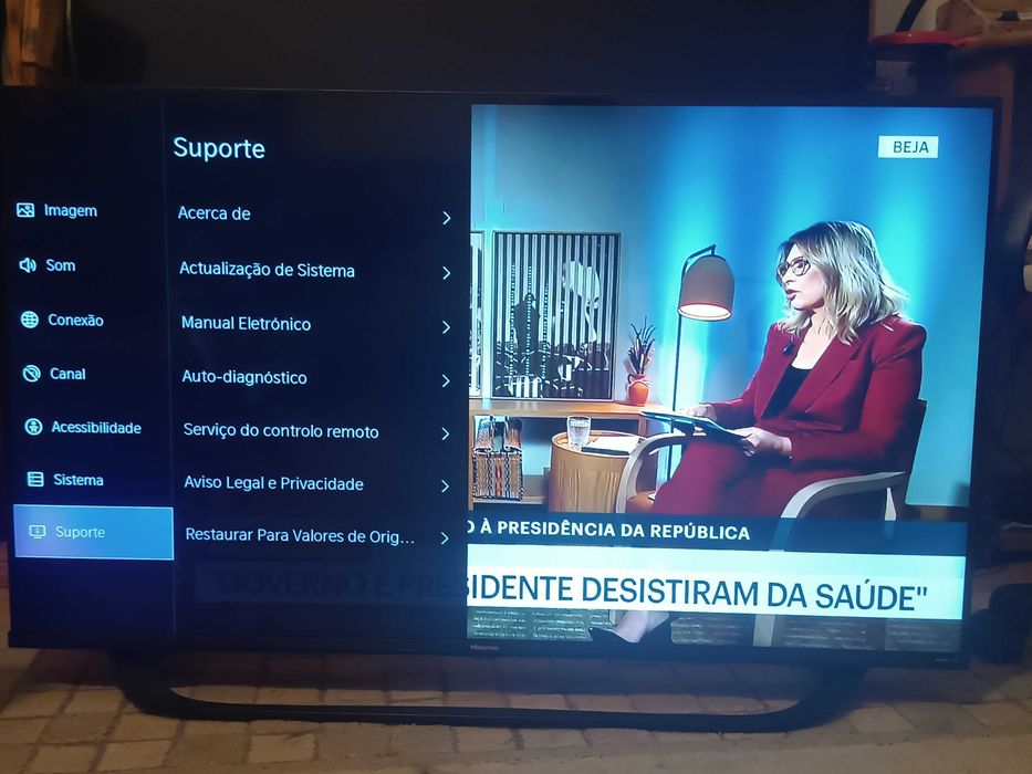 Smart TV Hisense 43" 4K LED