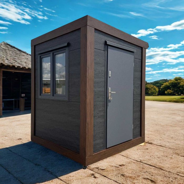 Pawilon mobilny Domek Stróżówka Schowek narzędziowy Płyta PIR