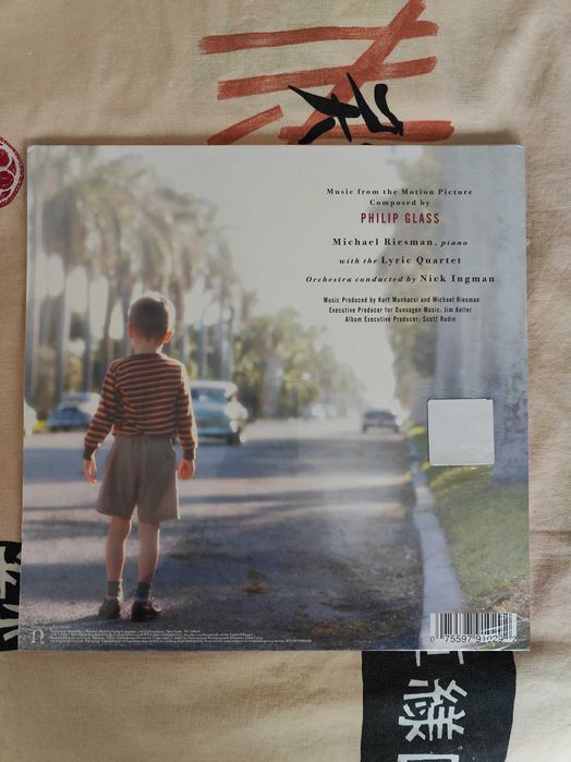 Philip Glass - "The Hours" 2lp NOVO E SELADO