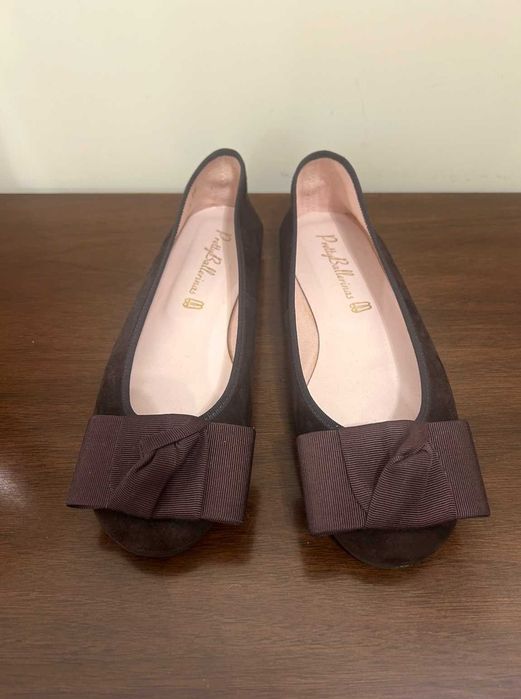 Туфлі жіночі Pretty Ballerinas, Іспанія, натуральна шкіра (замша), розмір 36, в гарному стані (взували один раз)