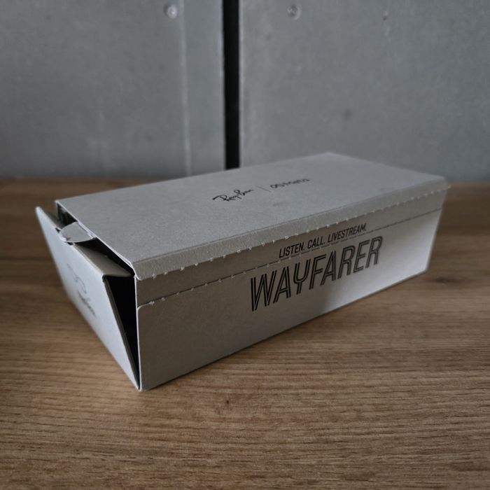 Oculos Rayban Meta Wayfarer Transição 53 Grande Ray Ban