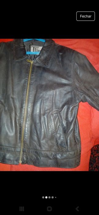 Casaco couro original