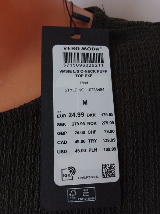 Nowa bluzka Vero Moda roz M