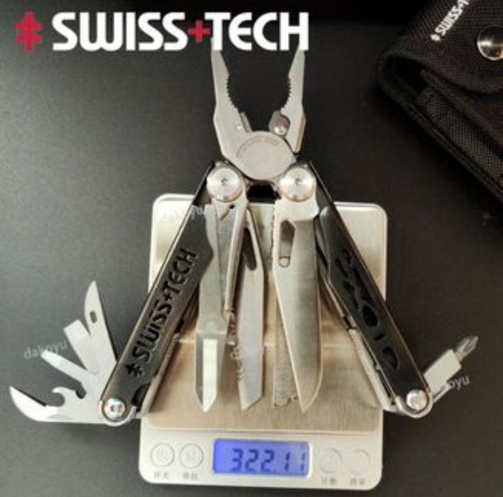 Мультиінструмент Мультитул SwissTech 37 in 1 | Leatherman Surge