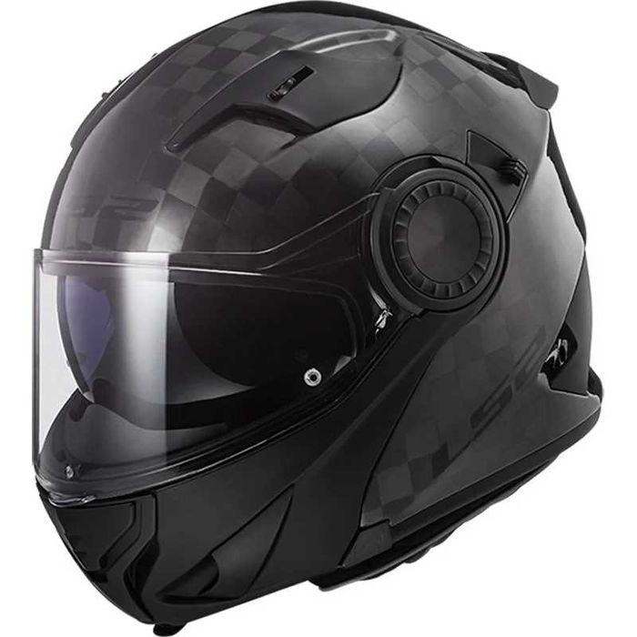 Capacete NOVO modular LS2 Carbono Total (40% Desconto) Tamanho S