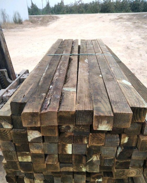 Barrotes / Postes de Madeira Tratados "Várias Dimensões"