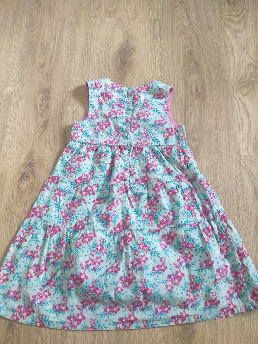 Sukienka Lupilu 110/116 kwiaty lato