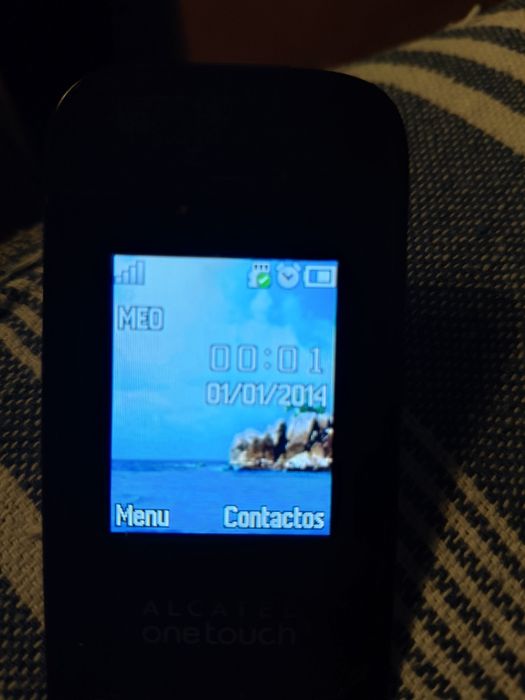 Alcatel One Touch Branco - Desbloqueado - Como Novo !