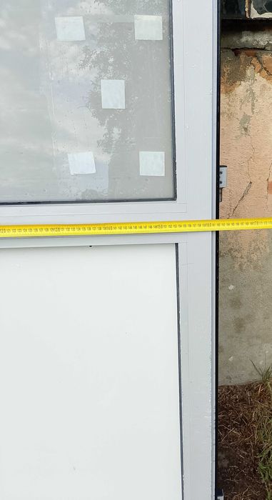 Drzwi zewnętrzne sklepowe gabinetowe 163/218 wejściowe aluminiowe witryna