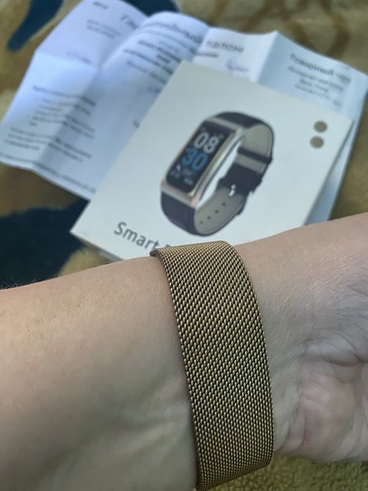 Смарт - годинник  Smart Mioband PRO Gold