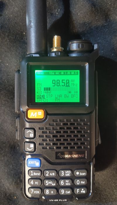 Модифікація Quansheng UV-K5 (8) (99) UV-5R plus UV-K6 Satcom Dock КВ м