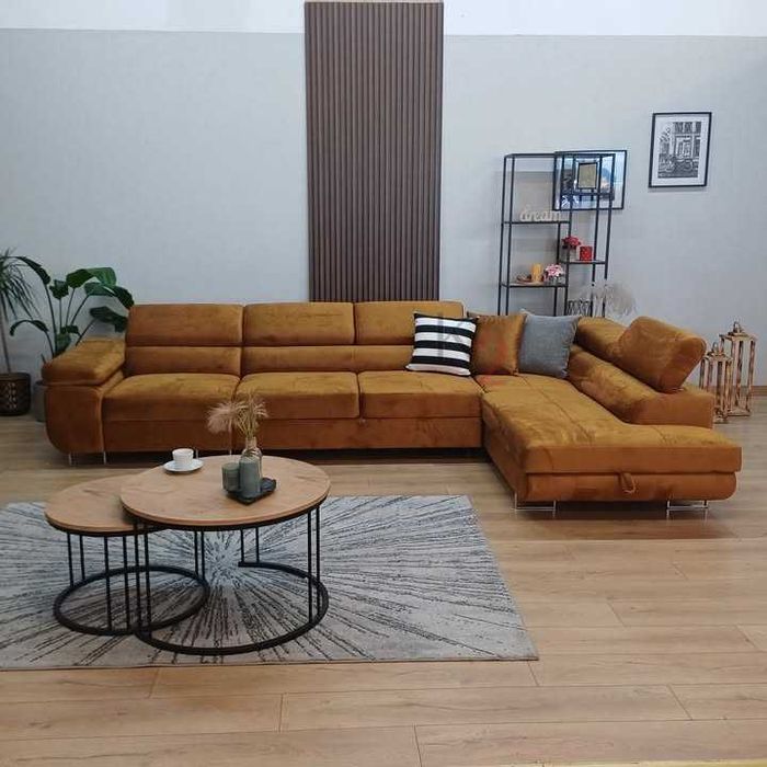 Narożnik Arteon Long z Funkcją spania Kanapa PROMOCJA Dostawa 3-7 DNI