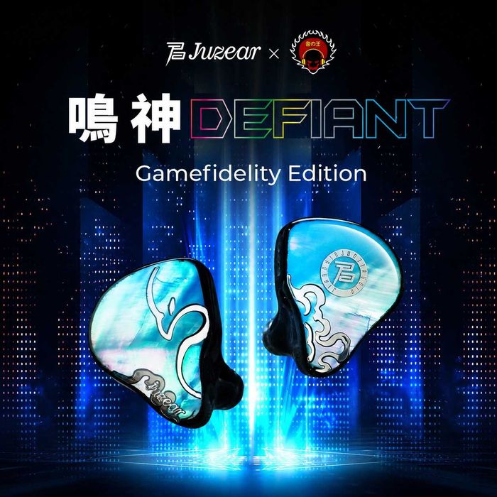 ‼️ Juzear Defiant (Gamefidelity Edition) - гибридные 4х драйверные игровые наушники (1DD+3BA, Hi-Res)