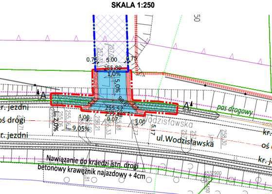 Projekty dróg, zjazdów, parkingów, organizacji ruchu