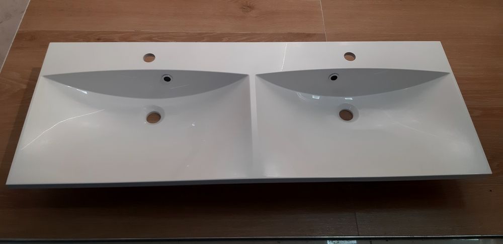 Umywalka Oristo Amelia 120cm podwójna