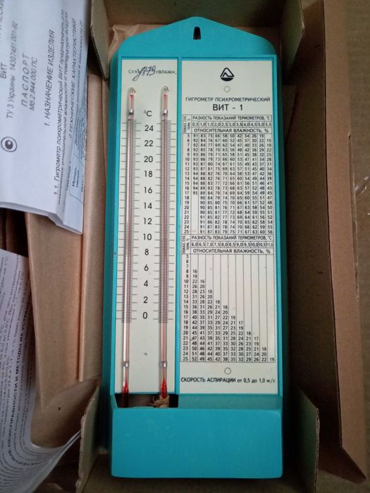 ВИТ-1, гігрометр психрометричний