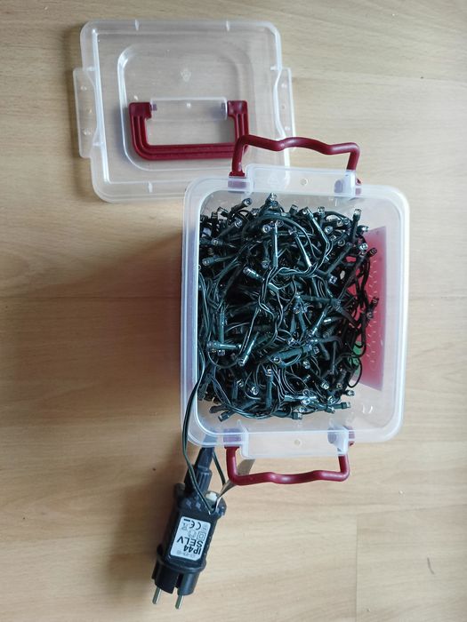 Oświetlenie świąteczne LED 600 lampek