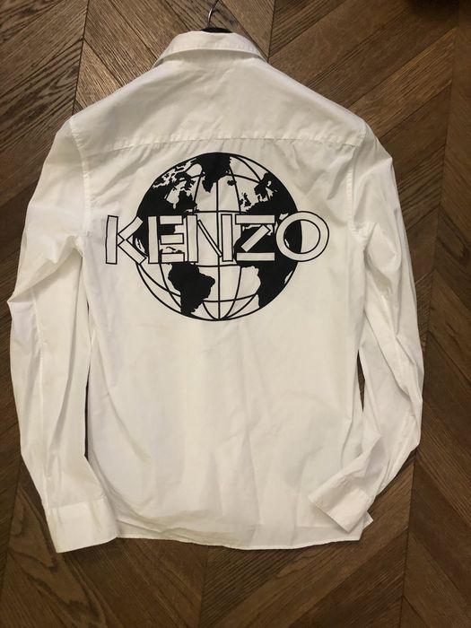 Koszula kenzo biala rozm m slim