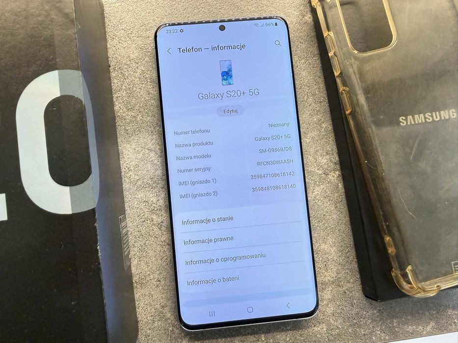 Samsung Galaxy S20+ 5G 128GB Cloud Blue