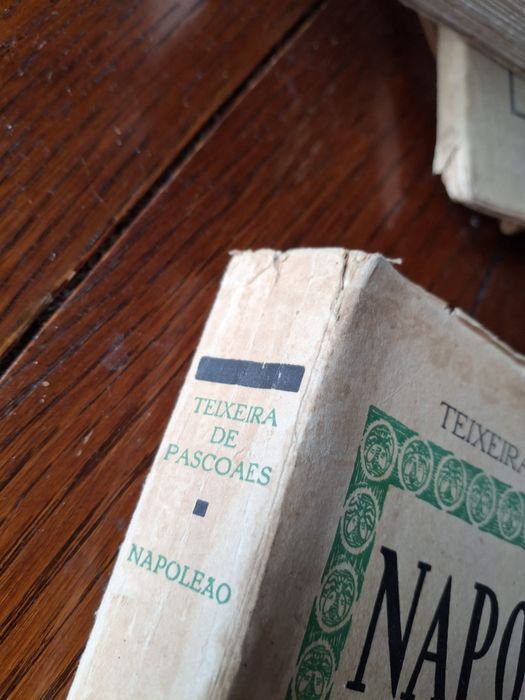 Livro Napoleao  Teixeira de Pacoaes primeira ediicao