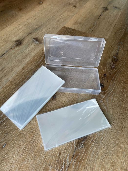 Koszulki na banknoty 200 szt. + pudełko do przechowywania