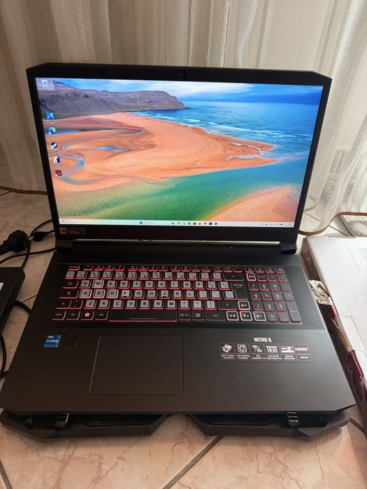 Laptop Acer nitro 5 17,3 cali RTX3070 8GB