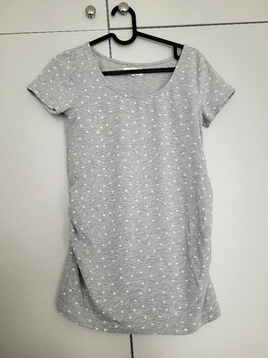 Koszulka bawełna ciążowa piżama 36 
Dlugosc 70 cm
Szerokość pod pacham