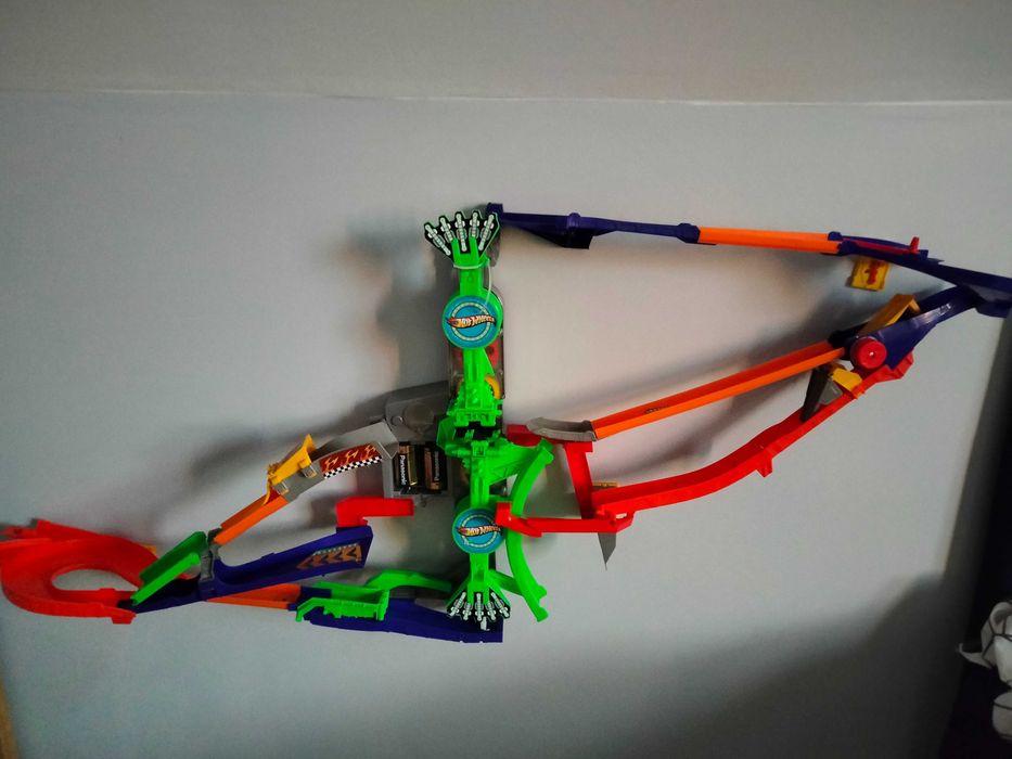 HOT WHEELS tor ścianowy ROTO układ X9321