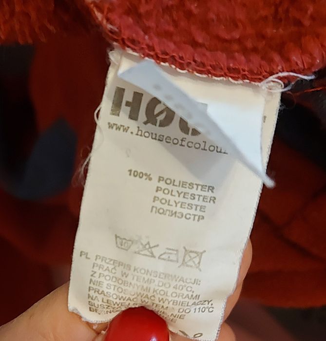 polar z kieszenią kangurka