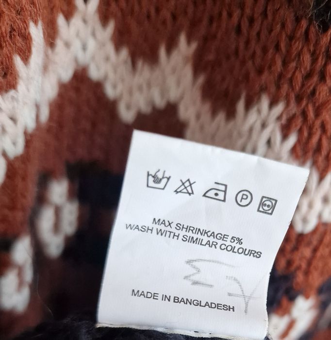 Uroczy sweter skandynawski Ofelia XL