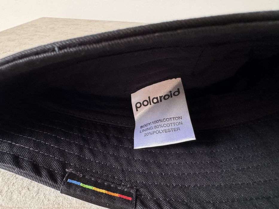 Kapelusz POLAROID Bucket Hat Black czapka