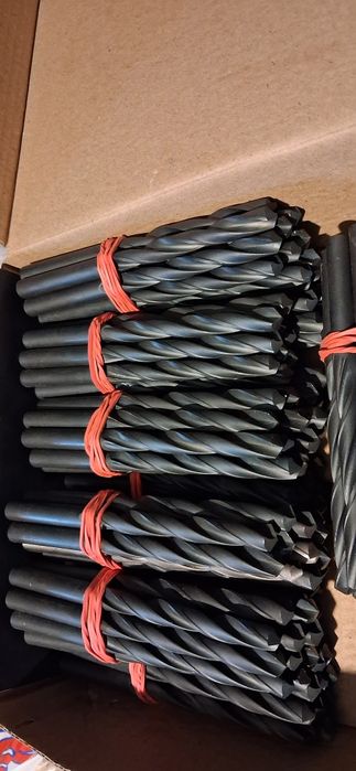 Wiertła walcowe do metalu 7,5mm HSS  Polskie