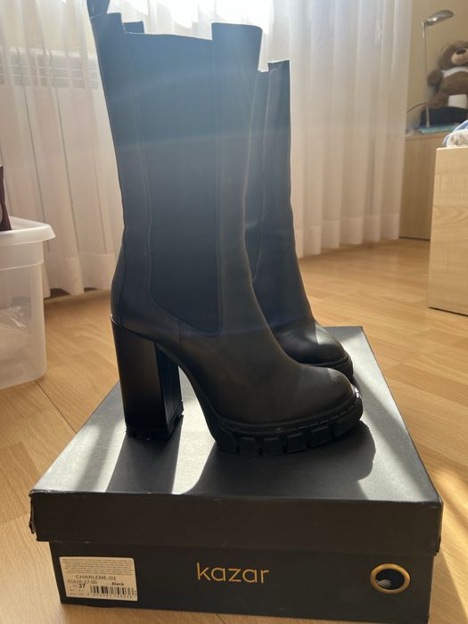 Kozaki trapery Kazar na obcasie