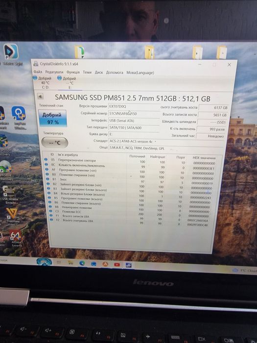 Продам жорсткі диски SSD 2.5" 512 GB
