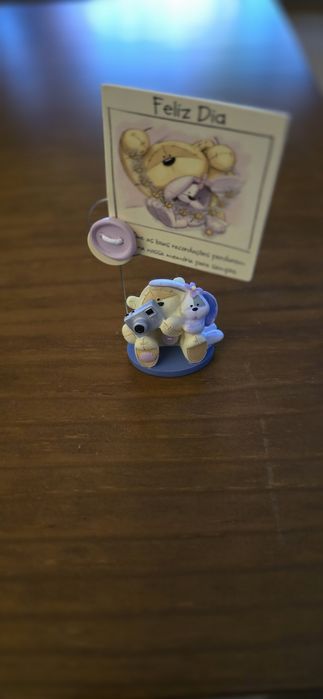 Bonecos porta retrato Fizzy Moon de resina