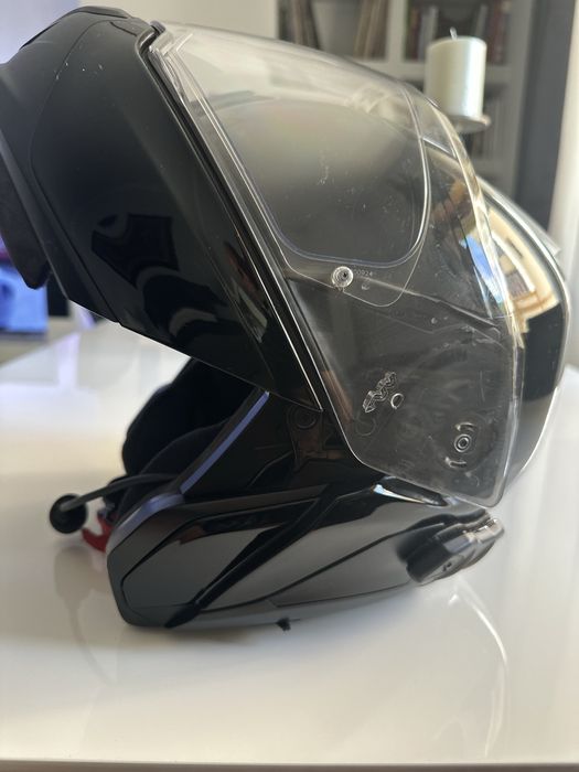 Capacete bmw Carbon com intercomunicador