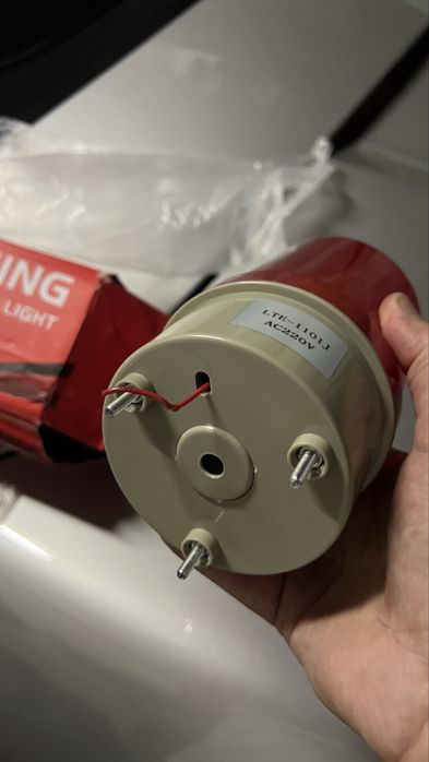 Sinalizar de aviso rotativo