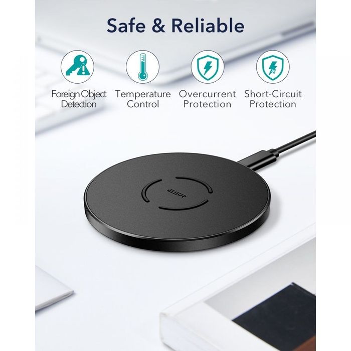 Ładowarka Indukcyjna Esr Efc002O Wireless Charger 15W Black
