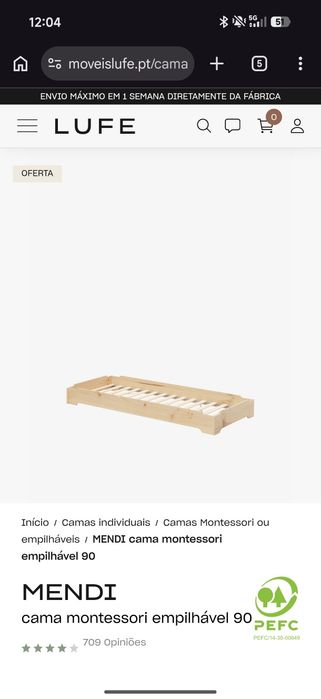 Cama Montessori Lufe