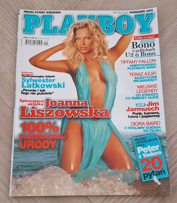 Playboy 9/2005 - Tiffany Fallon, Joanna Liszowska, Diora Baird, Bono