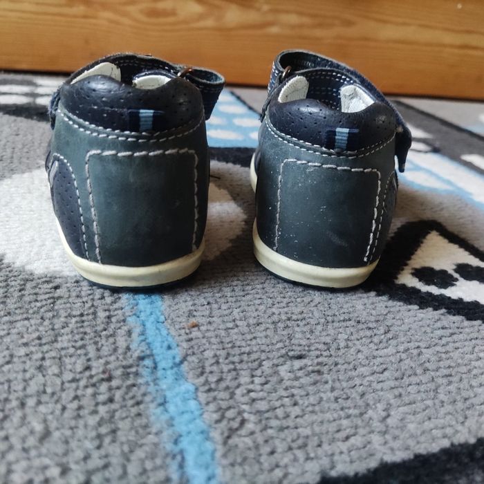 Buty, dziecięce,na lato, sandały Lasocki, 21, granatowe, skórzane