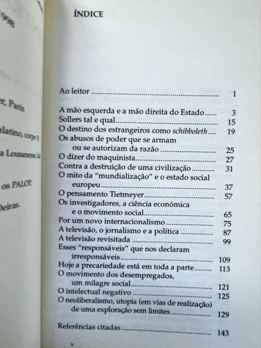 Pierre Bourdieu - Contrafogos 1 e 2