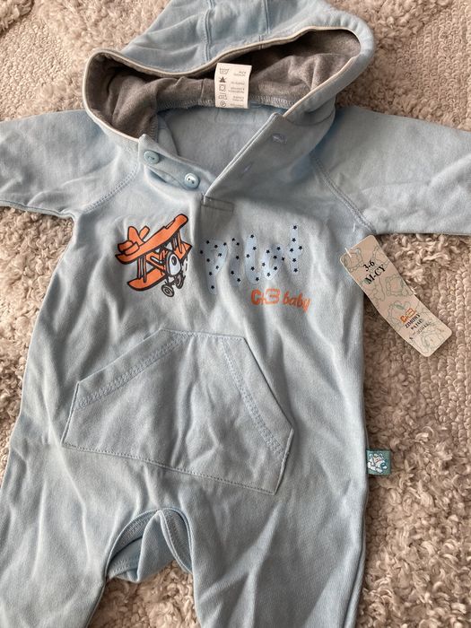 Nowy pajac 62-68 zimowy ocieplany