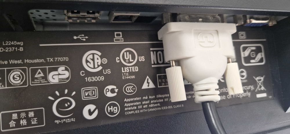 PC completo HP i5 9ºgeração SSd 256Gb ecrã 22" teclado rato