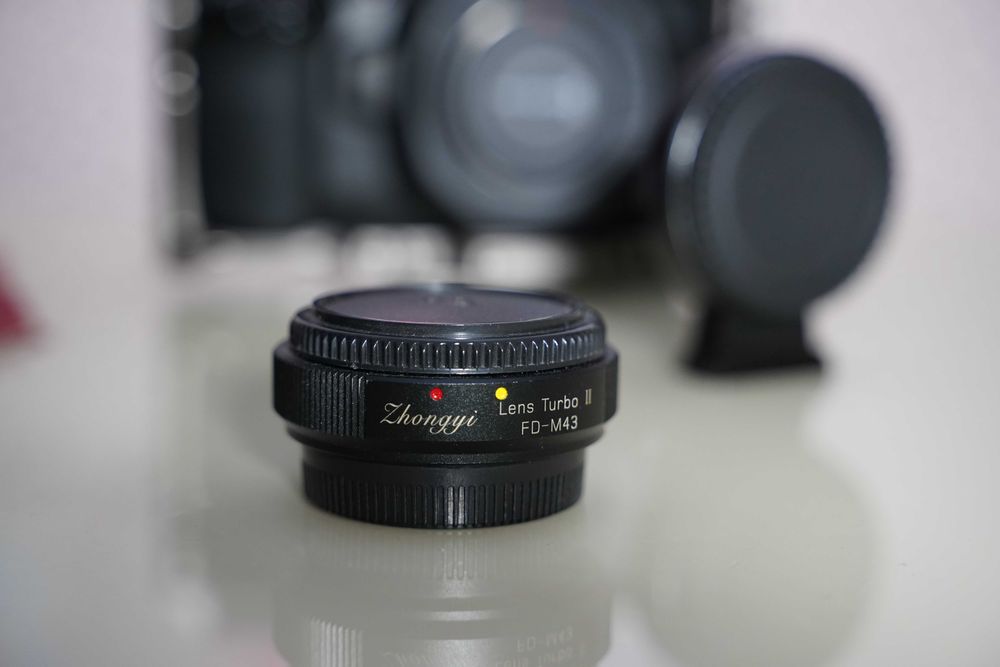 Спидбустер Mitakon Zhongyi Lens Turbo II MD-M43 (Speed Booster) Minolta md - Micro 4/3